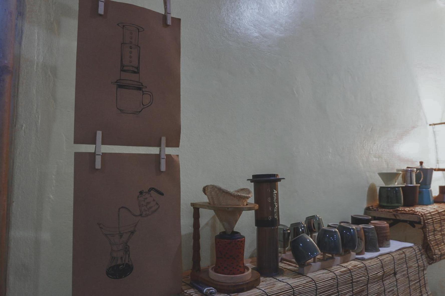 Non Pakse Hostel & Coffee House Bagian luar foto